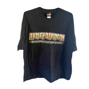 Harley Davidson Motorcycles Grand Cayman Pirate T Shirt Vtg 2003 XL